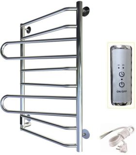 Электрический полотенцесушитель Тругор Next Пэк сп 80x50см левый хром Пэксп18/8050лев32