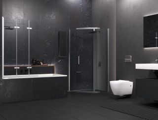 Душевой уголок Berges Oxygen 90x90см хром 061021