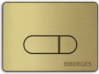 Кнопка смыва Berges Novum бронза 040038