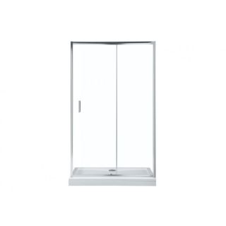 Душевая дверь Aquanet SD-1300A 209407 130 см профиль хром стекло прозрачное
