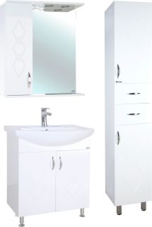 Тумба под раковину Bellezza Элеганс 55см белый 00000004787