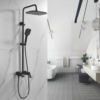 Душевая стойка Shevanik S4036H чёрный