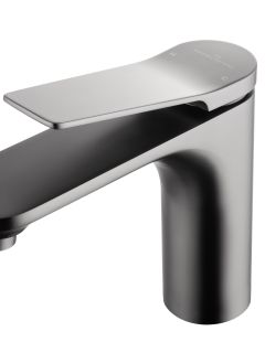 Смеситель для раковины Wonzon & Woghand WW-XH-010-BGG тёмный графит