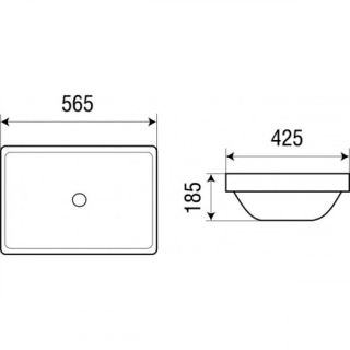 Раковина подвесная WW SK Арт. DEILBACH 6035 10000003892