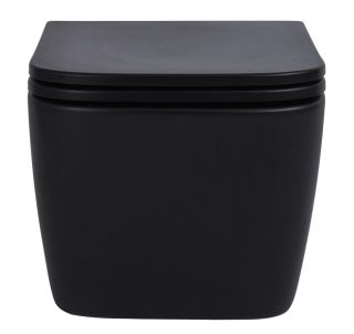 Подвесной унитаз Avimano Vision 1000042 безободковый чёрный матовый