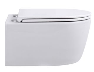 Подвесной унитаз Avimano Ambition 1000050 безободковый белый глянец