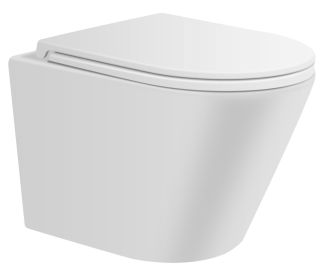 Подвесной унитаз Avimano Intuition 1000071 безободковый белый матовый