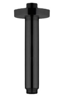 Потолочный кронштейн для верхнего душа Paini 50PZ744T615BI 15см чёрный матовый