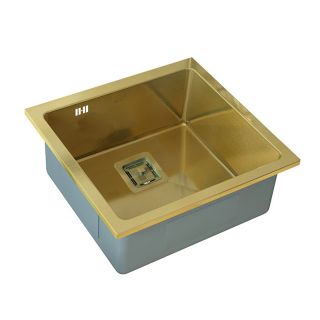 Мойка кухонная Zorg Inox PVD SZR-44 BRONZE