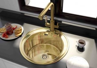 Мойка кухонная Zorg Inox PVD SZR-510/205-BRONZE