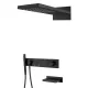 Душевой комплект Boheme Zodiac 132-2-B чёрный