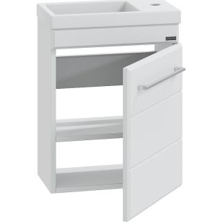 Подвесная тумба под раковину Санта Омега 207036 40 см белый