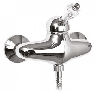 Однорычажный смеситель для душа, хром Cezares VINTAGE-DM-01-Sw