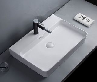 Раковина-чаша CeramaLux D1338 (8145) белая 60.5 см