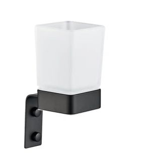 Стакан с держателем Boch Mann BM10664 чёрный