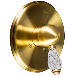 Смеситель встраиваемый Boheme Crystal для душа бронза 305-CRST