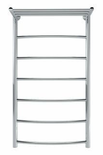 Полотенцесушитель водяной Indigo Arc LASHW100-50P с полкой 100x50 см хром