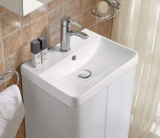 Раковина  CeramaLux 9595-40 белая 40 см