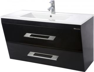 Тумба под раковину Bellezza Берта 100см чёрный 00000007114
