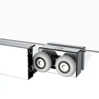 Душевая дверь Black&White Stellar Wind 7151200 120-130 см профиль хром стекло прозрачное