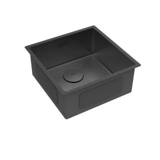 Кухонная мойка Lemark Olanga 440 9932124 чёрный матовый