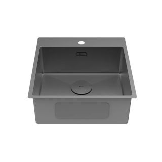 Кухонная мойка Lemark Janga 490 9936107 графит