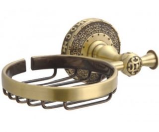 Мыльница решетчатая Zorg Antic AZR 05 BR бронза