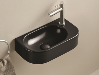 Раковина-чаша CeramaLux 78204RB черная 40 см