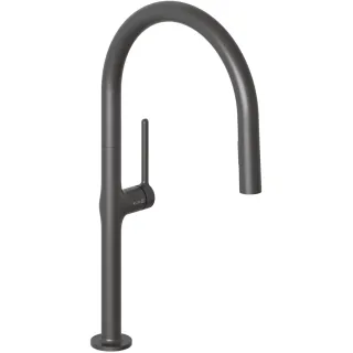 Смеситель для кухни Kludi Reef 508516675 чёрный матовый