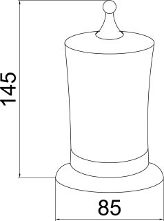 Контейнер Boheme Imperiale золото 10415