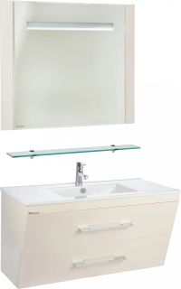 Зеркало с подсветкой Bellezza Берта 90см бежевый 00000007104