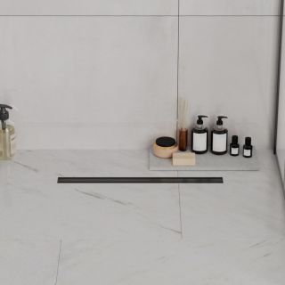 Душевой лоток Paini Slim Line CH500SLC 50см чёрный матовый