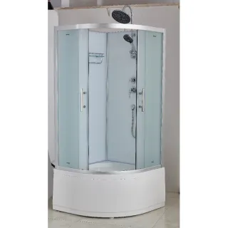 Душевая кабина Timo Imwei XDS-90SC 90x90 см с поддоном профиль серебристый стекло матовое