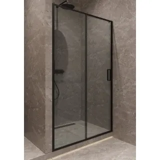 Душевая дверь в нишу Timo T04 150 см чёрный