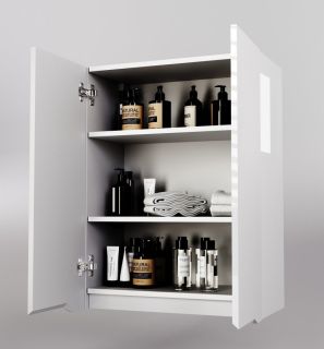 Подвесной шкаф Style Line Марелла мини 60 Люкс Plus СС-00002422 белый глянец