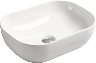 Раковина накладная SantiLine SL-1047 45см белый