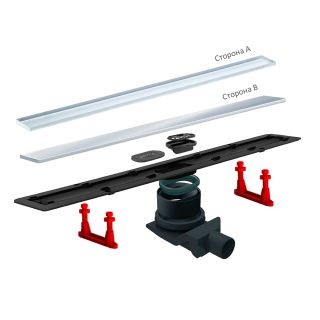 Душевой лоток Pestan Confluo Frameless Line 450