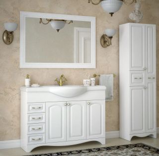 Пенал Corozo Классика 50см белый SD-00000337