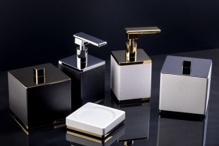 Контейнер Boheme белый/золото 10964-W-G