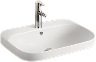 Раковина врезная SantiLine SL-2108 60см белый