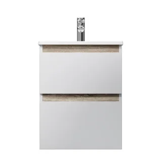 Тумба под раковину Am.Pm X-Joy M85AFHX0502WG подвесная белый глянец 50  см