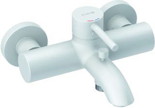 Смеситель для ванны и душа Kludi Bozz 386915376 белый матовый