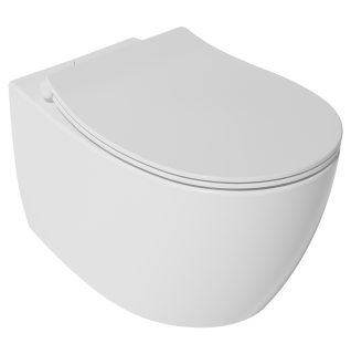 Подвесной унитаз Isvea Sentimenti Neo 10AR02010SV безободковый крышка микролифт белый