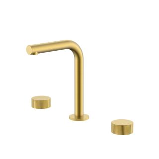 Встраиваемый смеситель для раковины Boheme Stick Linea 152-MG.3 золото матовое