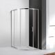 Душевой уголок Cezares MOLVENO-R-22-80+30-P-Cr