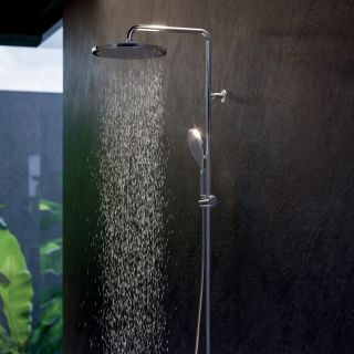 Душевая стойка Bossini Apice L10506.073 чёрный матовый