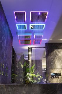 Верхний душ Gessi Afilo 57509.279 50 см белый матовый