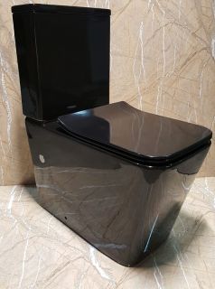 Унитаз CeramaLux NS-2170-18 с бачком и сиденьем Микролифт