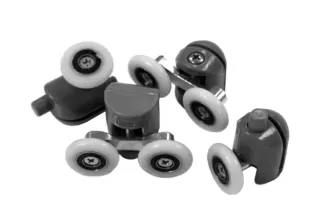 Душевой уголок Triton Стандарт-Полосы Щ0000061799 90x90 см профиль белый стекло с узором