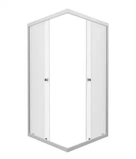 Душевой уголок Triton Вельвет Щ0000063060 90x90 см профиль белый стекло матовое